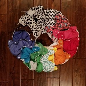 THX Newborn All In One Cloth Diapers